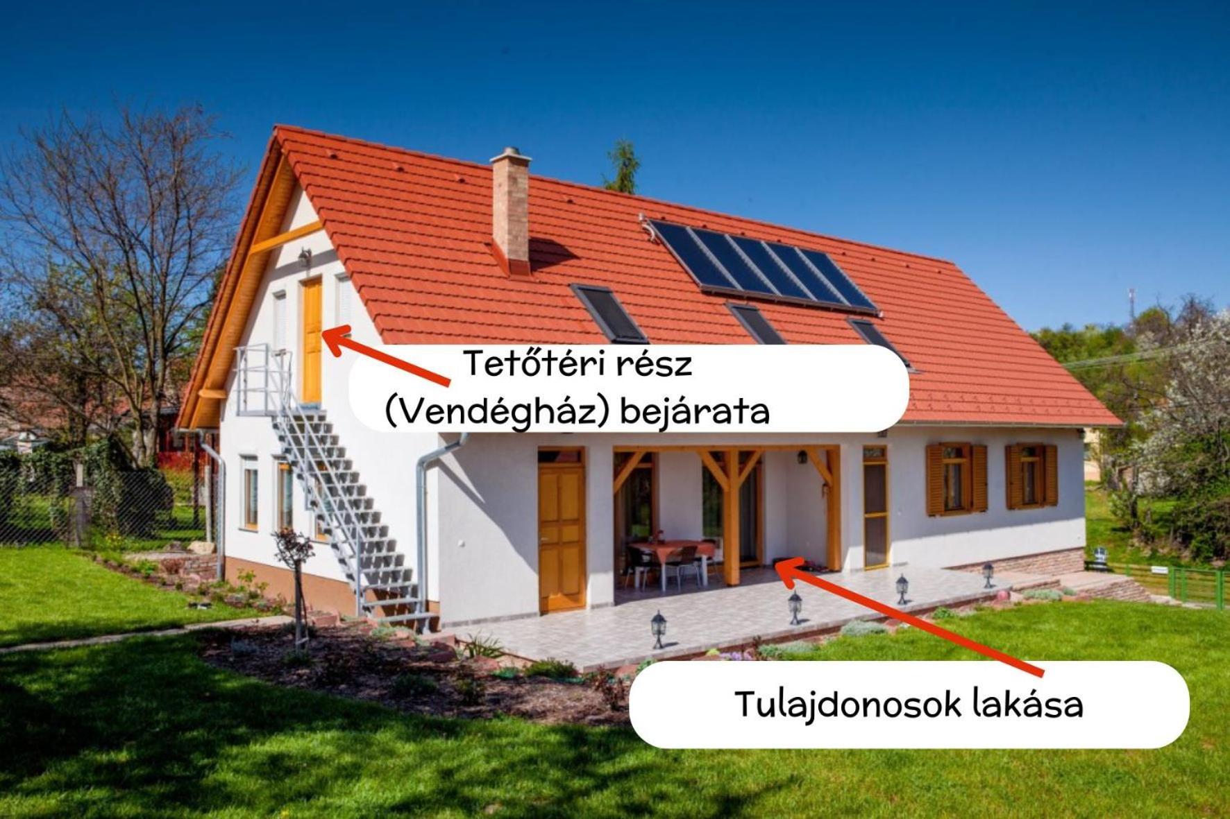 Rozmaring Vendeghaz Hotel Zengővárkony Eksteriør billede